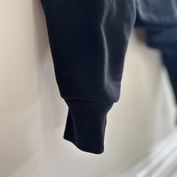 LOEWE Black Leather Patch Hoodie XS Excellent condition - Picture 4 of 10